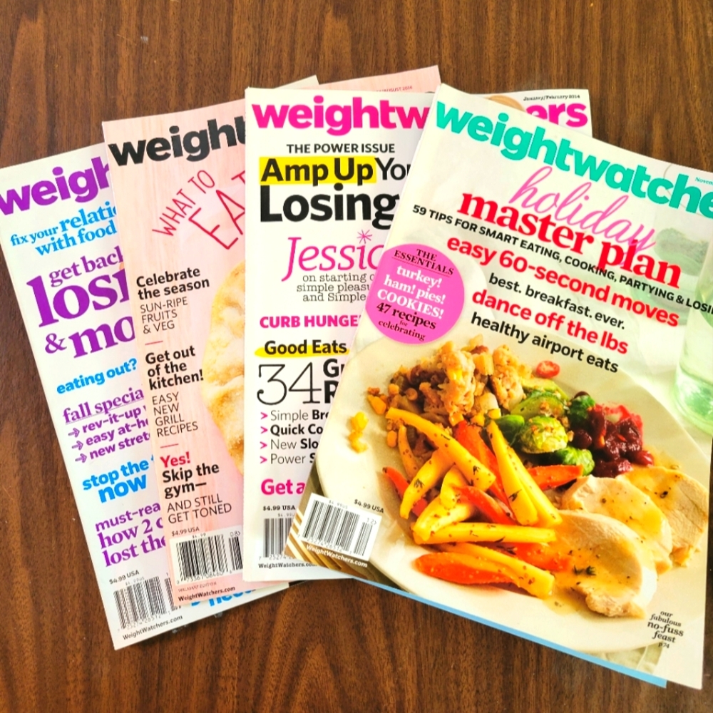 4 Weight Watcher Magazines